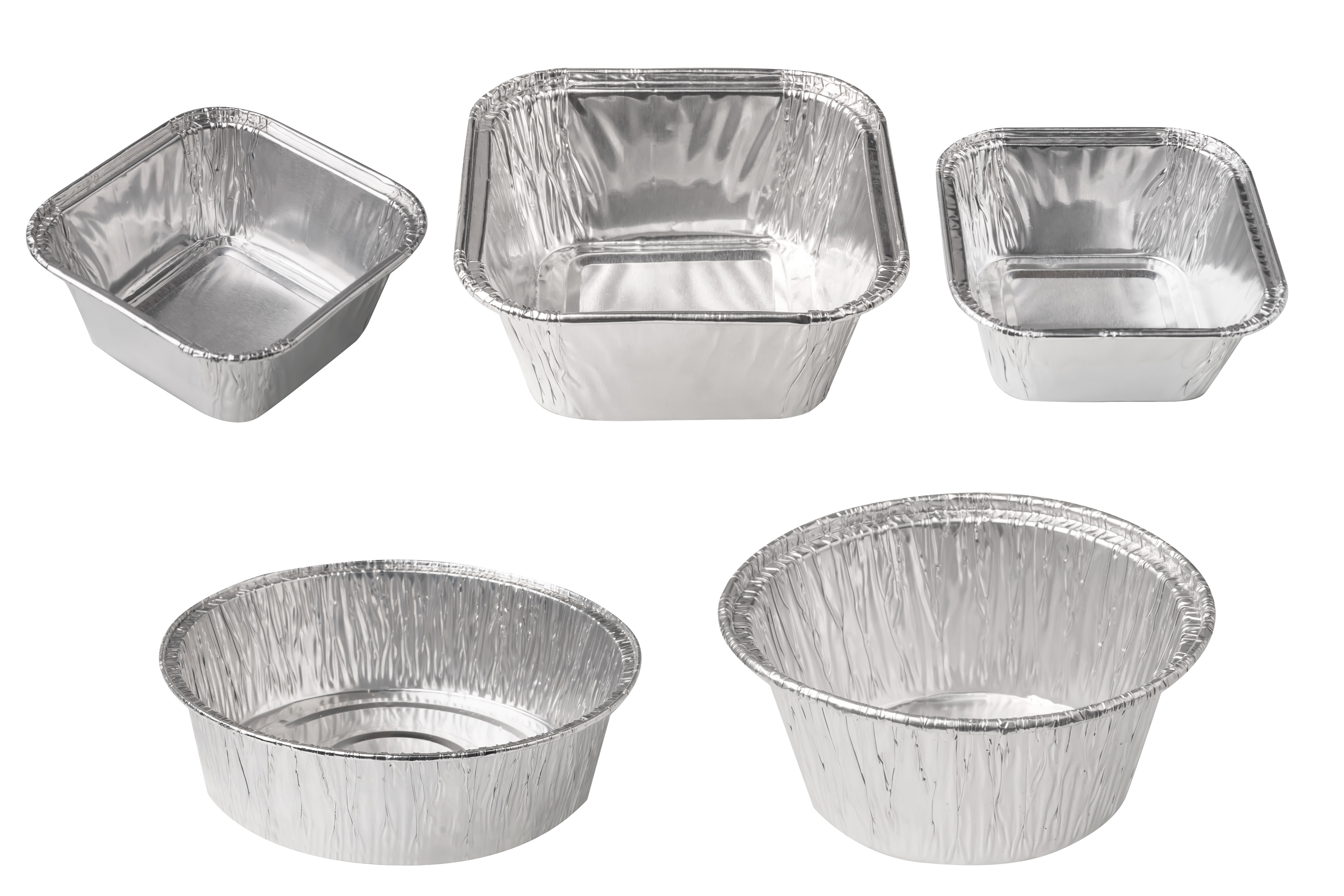 Square Foil Container