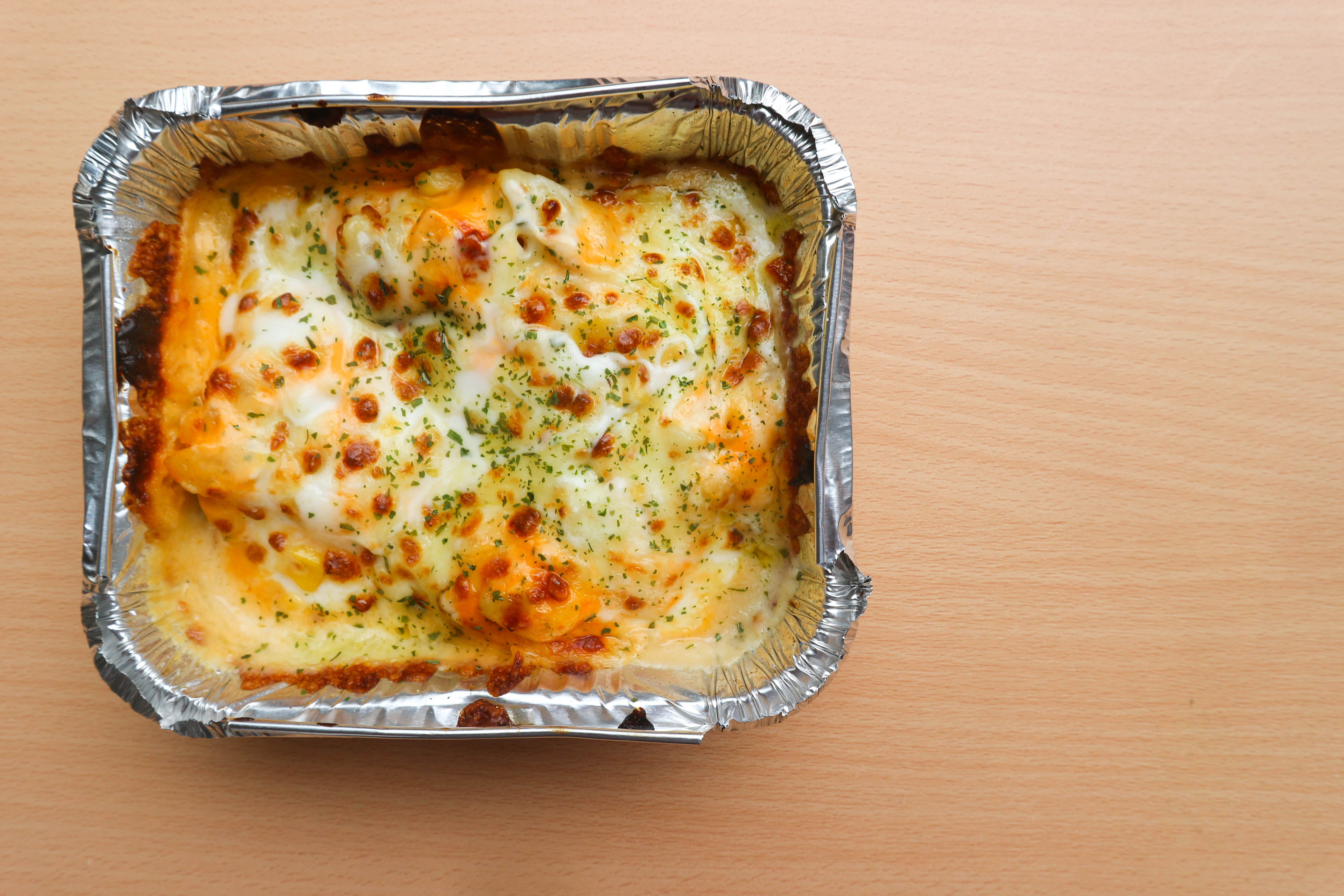 Round Foil Container